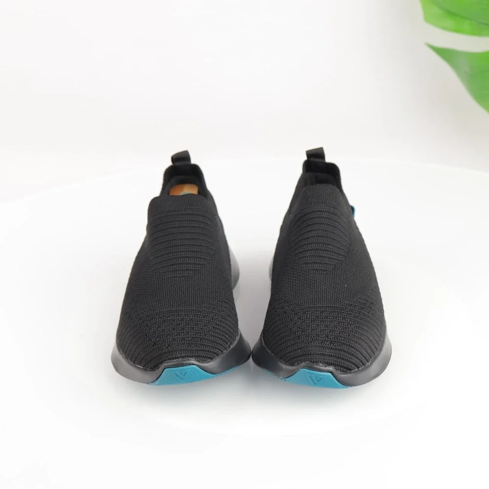 Vessi Womens Everyday Move Slip-On Sneaker Size 6 Waterproof Black Comfort Shoes